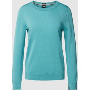 Gebreide pullover met ronde hals, model 'Feganasi'