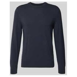 Marc O'Polo - Trui - Nachtblauw - Knitwear - Lange Mouw