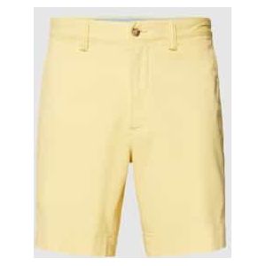 Polo Ralph Lauren - Straight Leg - Korte Broek - Blauw - Mix van Katoen en Elastaan