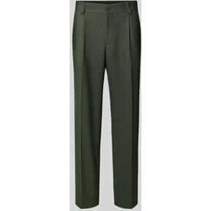 Regular fit pantalon met viscose, model 'FLIPS'