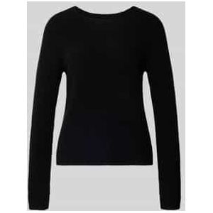 Gebreide pullover van puur kasjmier met ronde hals
