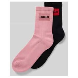 HUGO - Korte Sokken - Rood - Set van Twee Paar