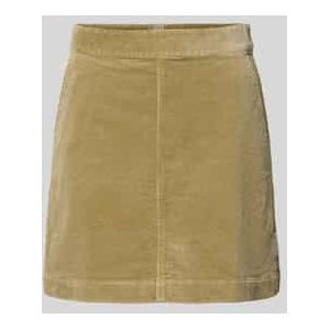 Regular fit minirok van katoenmix