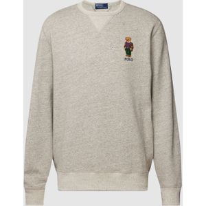 Sweatshirt met labelstitching