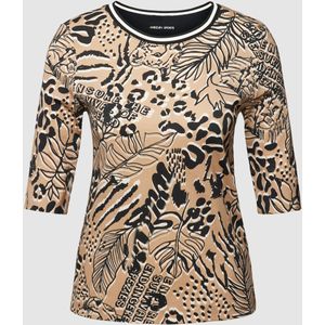 T-shirt met all-over motief