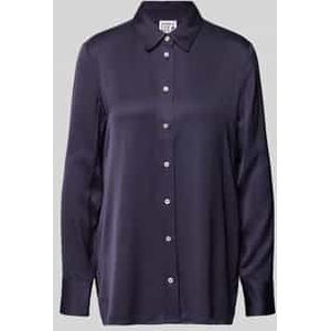 Overhemdblouse met knoopsluiting