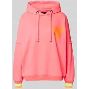 Oversized hoodie van katoenmix