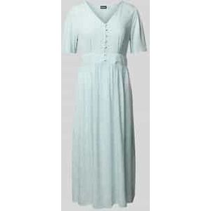 Pieces - TALA - Vrijetijdsjurk - Gestippeld - Getailleerd - Viscose