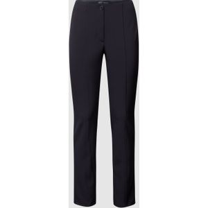 Stoffen broek met stretch en smalle pasvorm