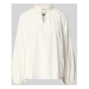 Ichi - Karlani - Damesblouse - Elegant - Met Pofmouwen en V-hals