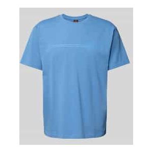 T-shirt met labelprint