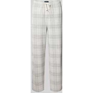 Regular fit pyjamabroek met sierknoop