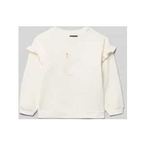 Sweatshirt met strikdetails
