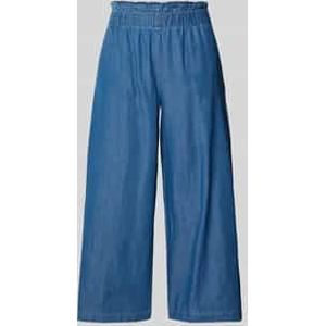 Wijde broek van een mix van katoen en lyocell, model 'BEA CALY LIFE'