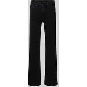 Bootcut jeans van katoenmix, model 'WILLA'