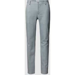 ONLY & SONS Geruite Slim Fit Chino ONSMARK Medium Grey