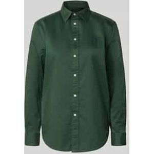 Overhemdblouse met knoopsluiting