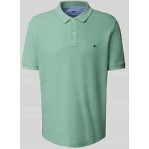 Regular fit poloshirt met logostitching