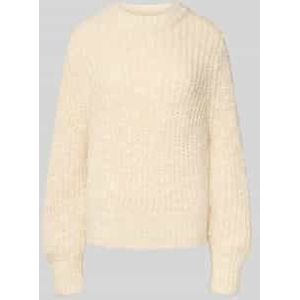 Gebreide pullover met ronde hals, model 'Palizia'