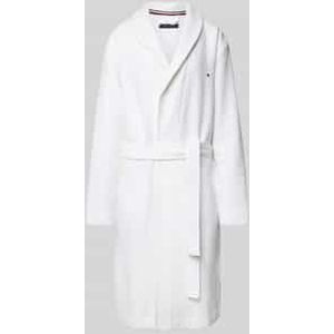 Tommy Hilfiger - Badjas - Effen - Regular Fit - Wafelstructuur - Puur Katoen