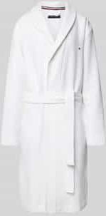 Tommy Hilfiger - Badjas - Effen - Regular Fit - Wafelstructuur - Puur Katoen