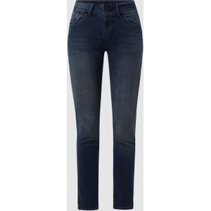 Super slim fit jeans van lyocellmix, model 'Molly'