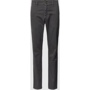 Slim fit chino met Franse steekzakken