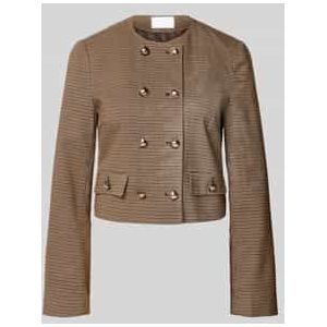 Jake*s Collection - Regular Fit Blazer - Dames - Viscose - Paspelzakken