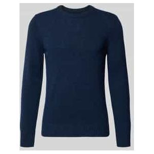 Marc O'Polo - Gebreide Pullover - Mêlee - Regular Fit - Wolmix