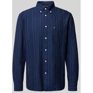 Regular fit vrijetijdsoverhemd van puur katoen