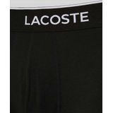 Lacoste - Boxershorts - Zwart - 3-Pack - Lange Pijp - Stretchkatoen