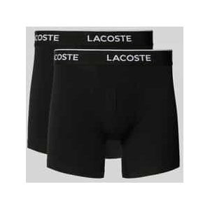 Lacoste - Boxershorts - Zwart - 3-Pack - Lange Pijp - Stretchkatoen