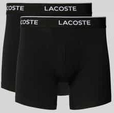 Lacoste - Boxershorts - Zwart - 3-Pack - Lange Pijp - Stretchkatoen