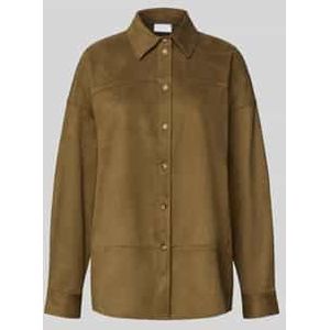 Overhemdblouse met knoopsluiting