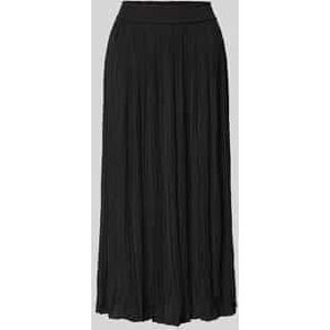 Midirok met plissévouwen