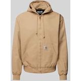 Tussenjas - Effen - Licht Gevoerd - Met Capuchon en Ritssluiting