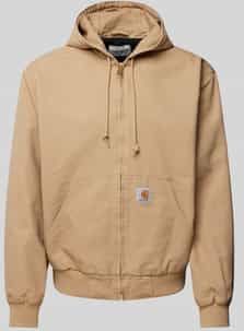 Tussenjas - Effen - Licht Gevoerd - Met Capuchon en Ritssluiting