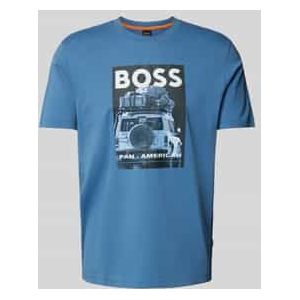 Boss - Te Mextour - T-shirt - Katoen - Met Korte Mouwen