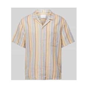 Regular fit vrijetijdsoverhemd met streepmotief