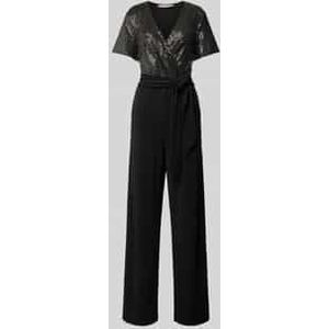 Jumpsuit met strikceintuur