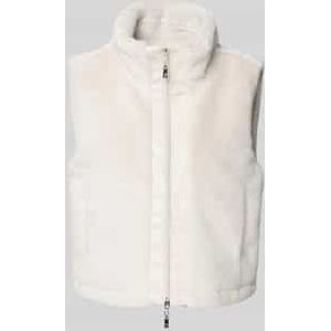 Gilet met opstaande kraag