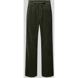 Corduroy broek met elastische band, model 'FLOYDE'