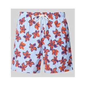Tommy Hilfiger - Zwembroek - All-over Motief - Regular Fit - Gestikt Logo