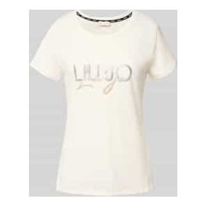 Liu Jo - T-shirt - Wit - Rhinestone Embellished - Katoen