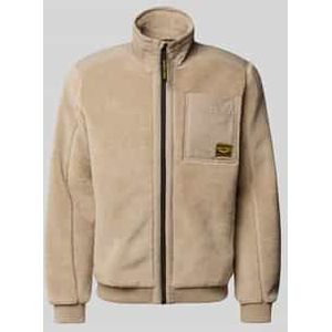 Pme Legend - Jas - Beige - 100% Polyester - Lange Mouwen