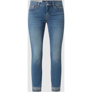 Slim fit jeans in 7/8-lengte