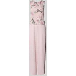 Jumpsuit met gebloemde motiefprint