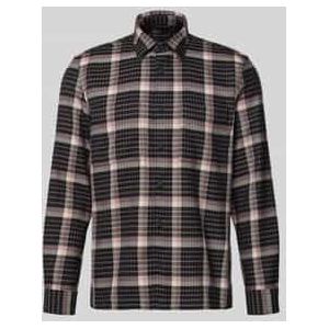 Regular fit vrijetijdsoverhemd van puur katoen