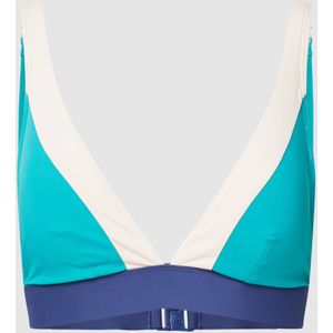 Bikinitop in colour-blocking-design