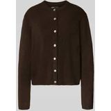 Only - ONLSIMONI - Cardigan - Coffee Bean - Lange Mouwen - Casual Pasvorm